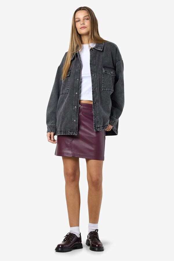 Noisy May Denim overshirt Siva