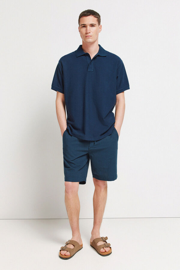 Springfield Polo frame boxy fit blue