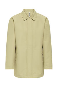 Only & Sons Gabardina cierre de cremallera