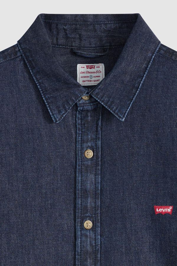 Levi's Denim shirt with buttons blue