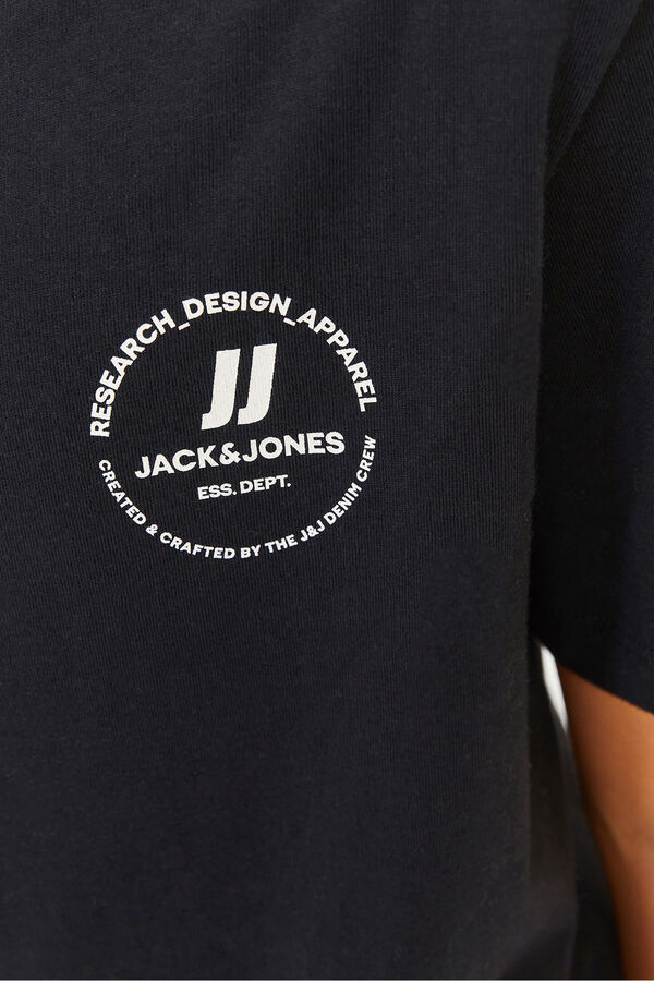 Jack & Jones Junior Camiseta manga corta regular fit negro