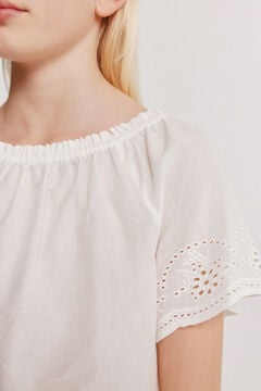 Springfield Kids Blusa bordada ni&ntilde;a