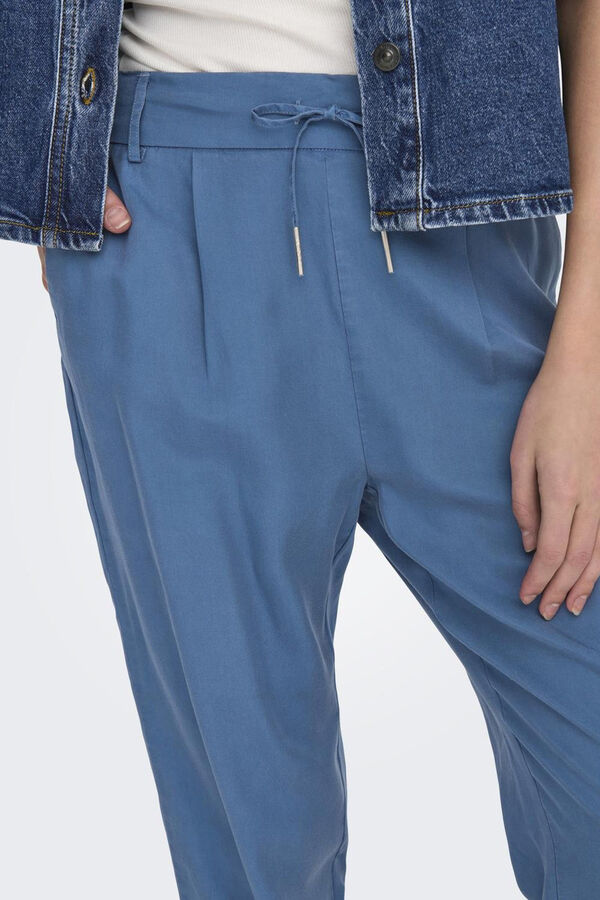 Springfield Straight trousers  bluish