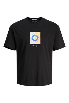 Springfield Camiseta relaxed fit Plus negro
