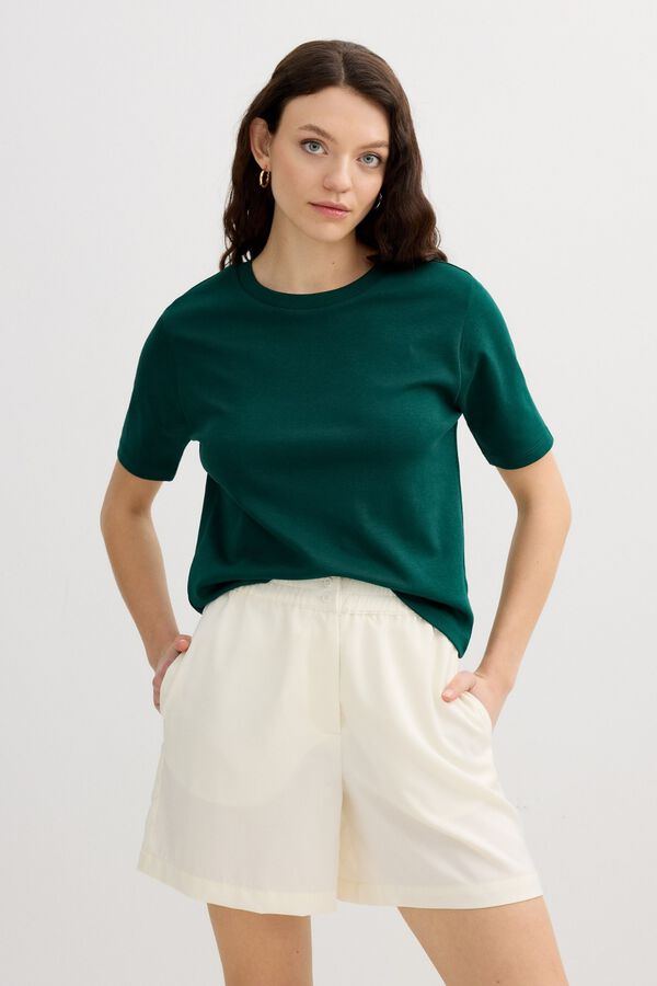 Inside Short-sleeved T-shirt green