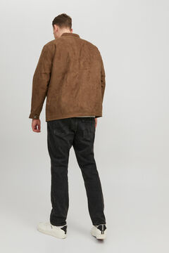 Jack & Jones PLUS Casaco biker efeito pele PLUS