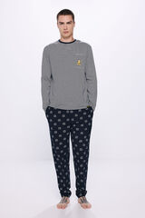 Springfield Pijama largo Garfield navy