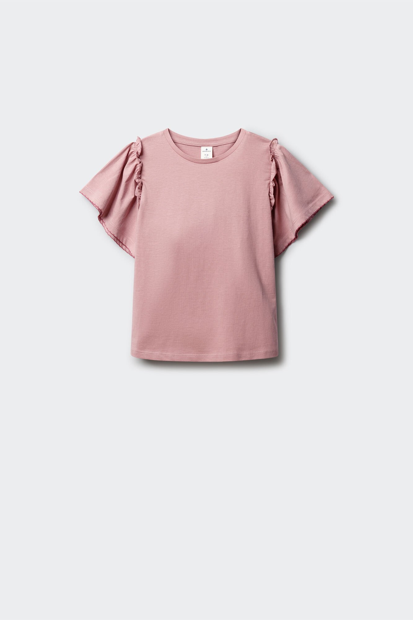 Springfield Kids Camiseta manga corta volantes ni&ntilde;a