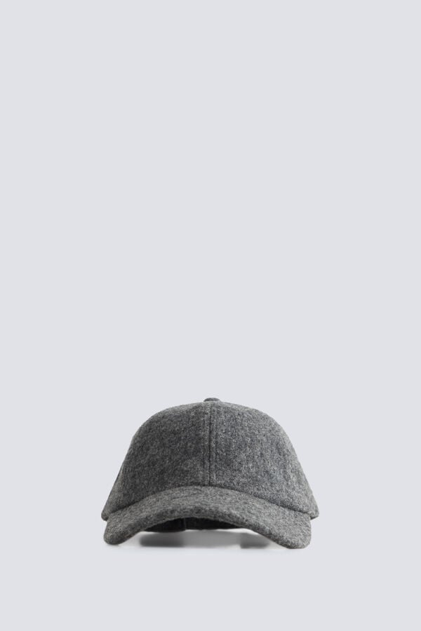 Springfield Wool baseball cap grey