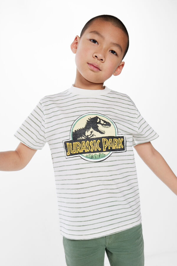 Springfield Boys' Jurassic Park T-shirt zelena