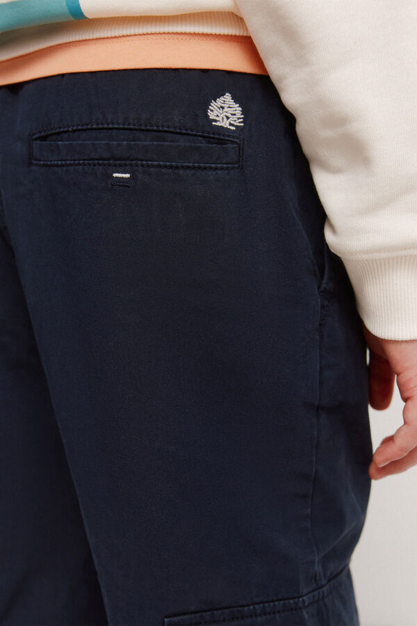 Springfield Kids Chino cargo ni&ntilde;o azul