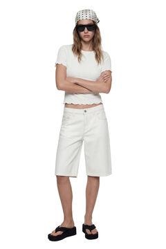 Koton Camiseta crop manga corta