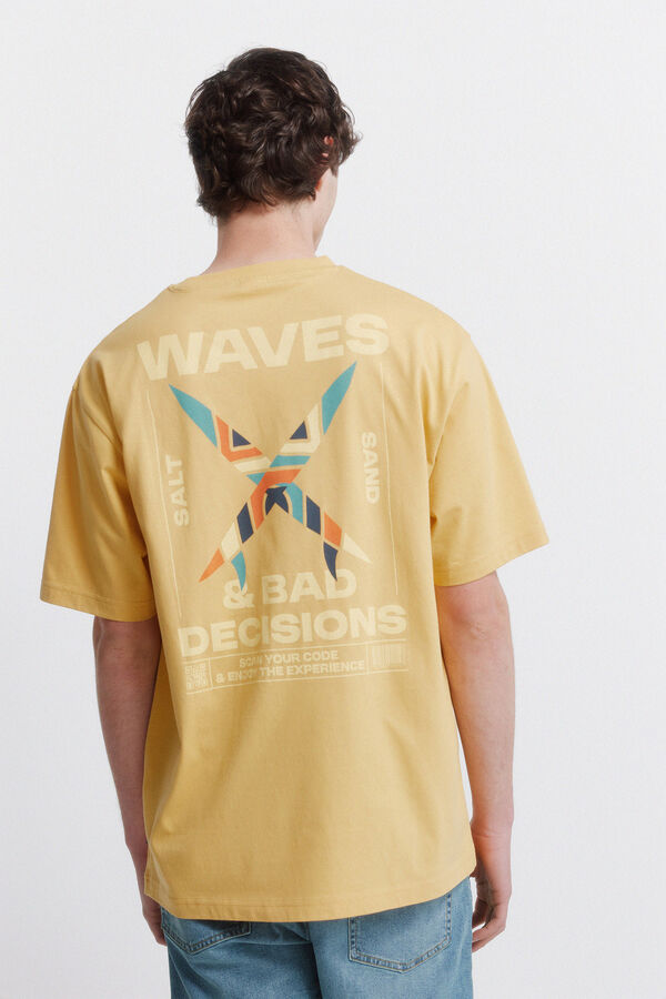 Springfield Waves T-shirt printed