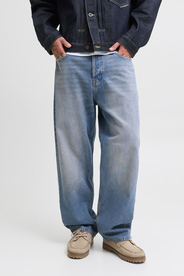 Jack & Jones Baggy-Fit- Jeans Blau