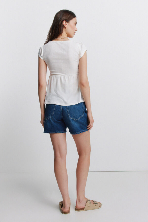 Springfield Bermudas denim azul