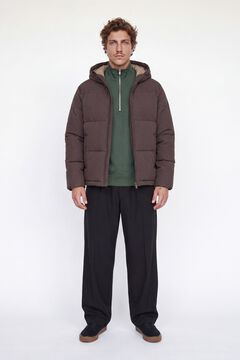 Jack & Jones Blus&atilde;o puffer com capuz