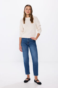 Springfield Crystals cotton jumper natural