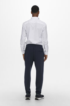 Springfield Comfort fit trousers  marineblau