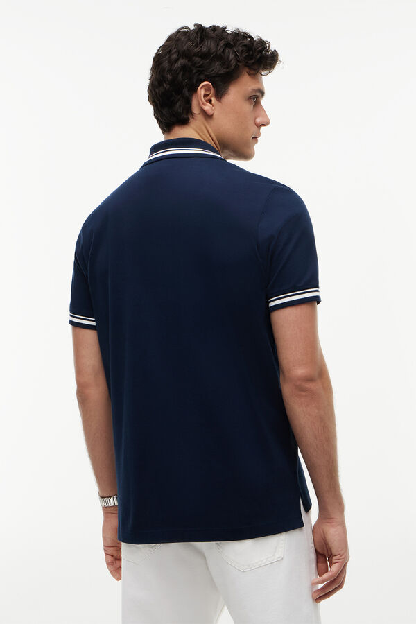 Tommy Jeans Polo manga corta azul