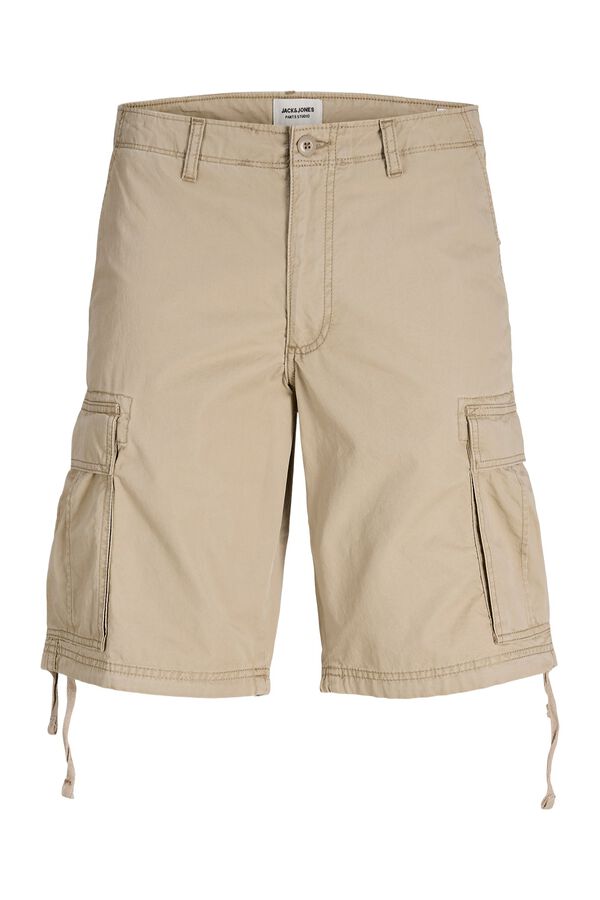 Jack & Jones Relaxed fit cargo Bermuda shorts grey