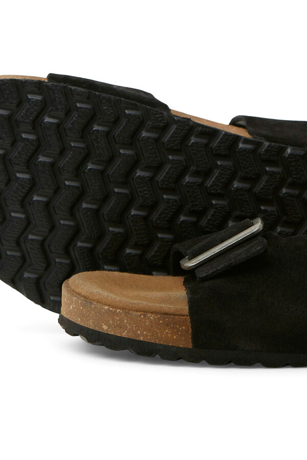 Jack & Jones Double buckle sandals black