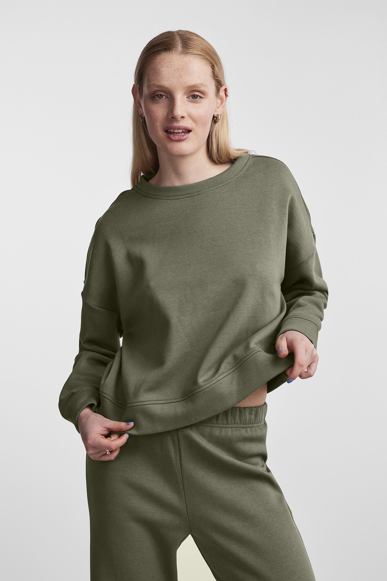 Pieces Klassisches Sweatshirt