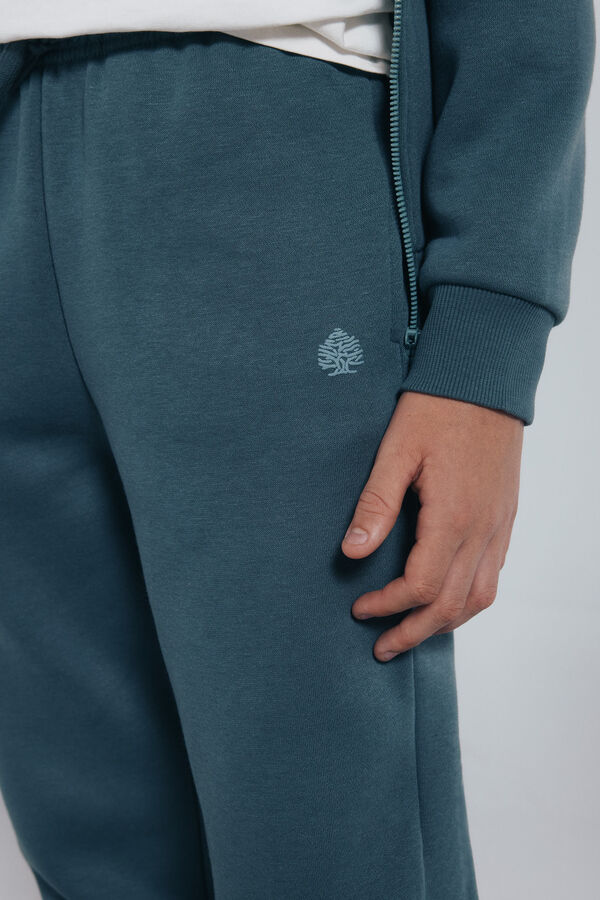 Springfield Kids Pantalón jogger básico azul