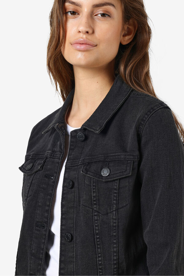 Noisy May Denimjacke Schwarz
