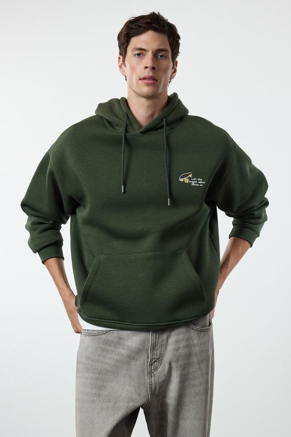 Sudadera casual con capucha