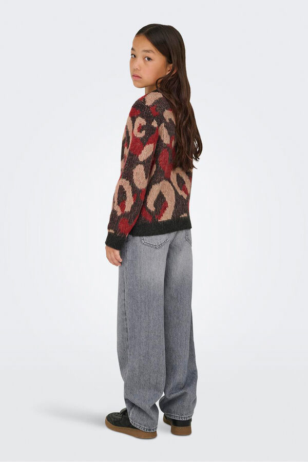 Only Girls Jersey leo de ni&ntilde;a negro