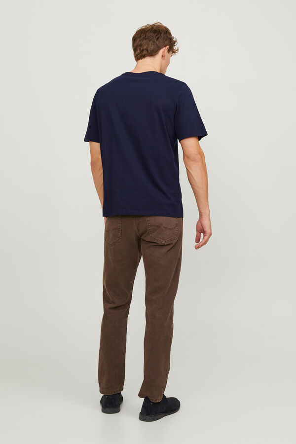 Jack & Jones Short sleeve T-shirt with logo blue