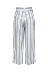 Only Pantal&oacute;n Palazzo mezcla de lino