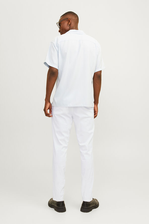 Jack & Jones Slim-Chinohose Wei&szlig;