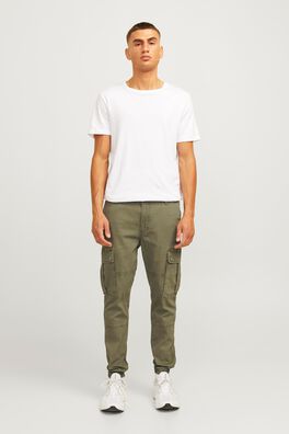 Pantalón cargo con algodón