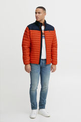 Blend Chaqueta Acolchada Bicolor naranja