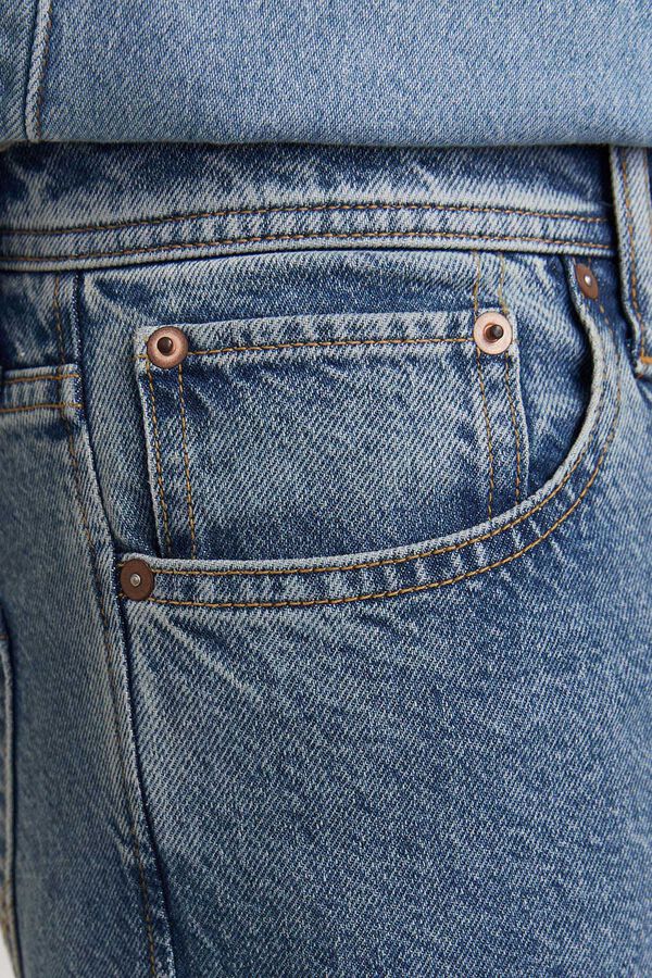 Jack & Jones Pantalon baggy fit bleu