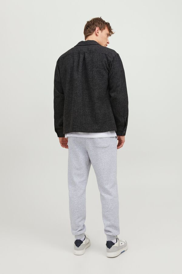 Jack & Jones Regular fit mid-rise trousers gris