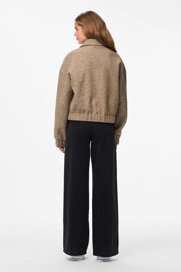 Pieces Chaqueta teddy Braon