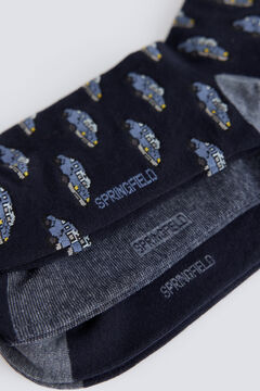 Springfield Blue 3-pack long socks