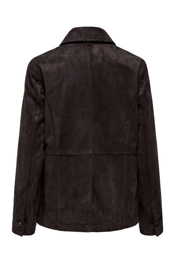 JDY Suede jacket brown