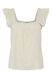 Pieces Top de lino de tirantes