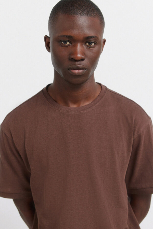 Springfield T-shirt r&uacute;stica cru