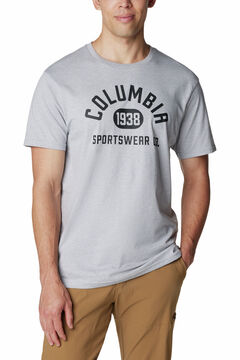 Springfield Columbia logo short sleeve t-shirt gray