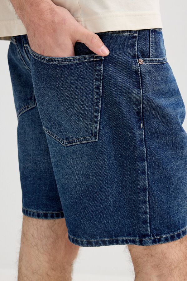 Inside Denim regular Bermuda shorts blue