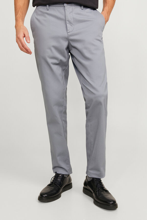 Jack & Jones Pantal&oacute;n chino slim gris
