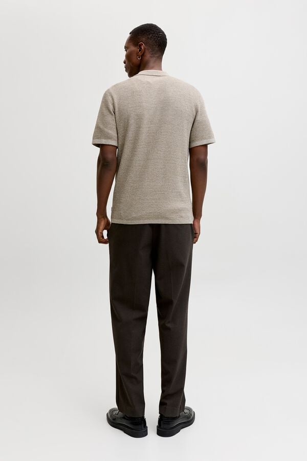 Jack & Jones Regular fit jersey shirt sz&uuml;rke