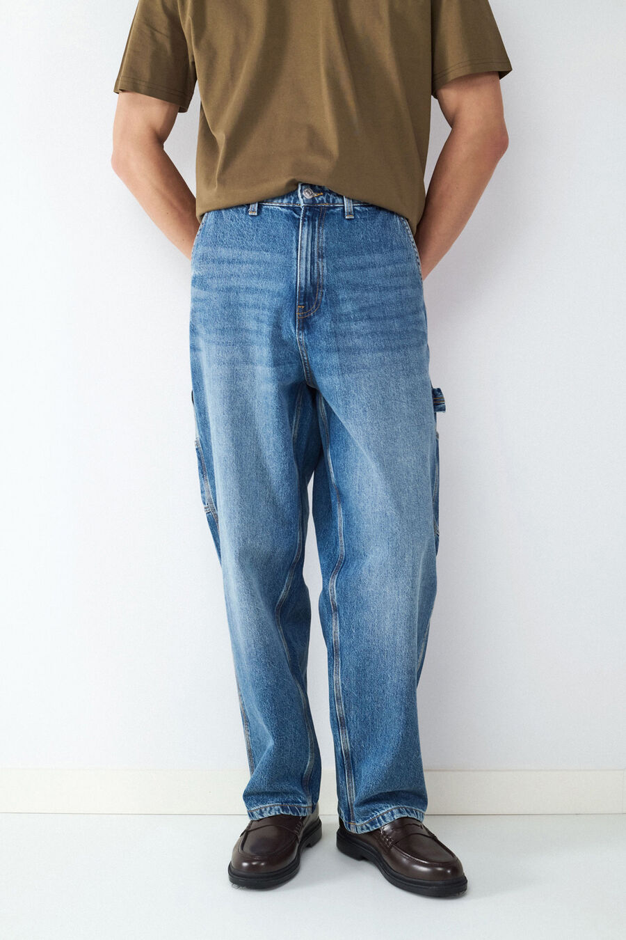 Jeans relaxed carpintero