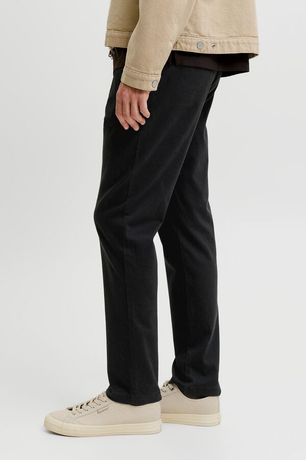 Jack & Jones Slim fit chinos black