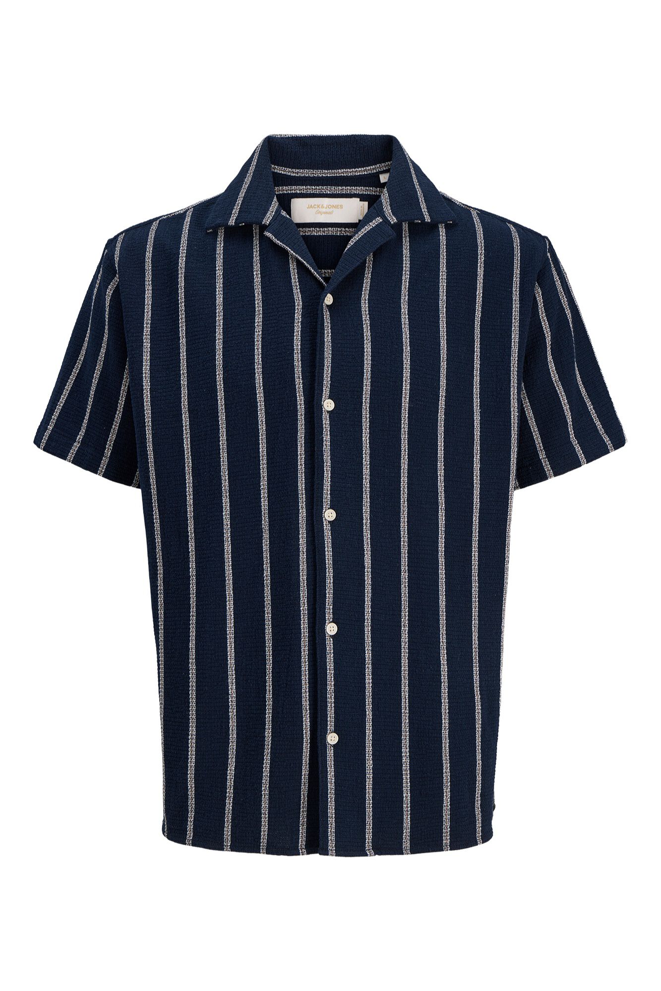 Jack & Jones Relaxed Fit Hemd mit Resort-Kragen