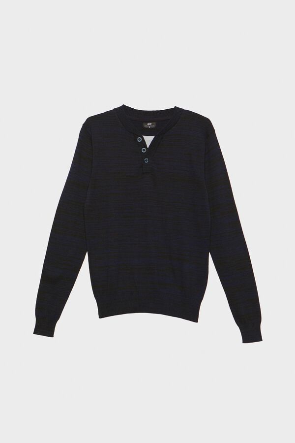 Inside V-neck cable knit jumper pink